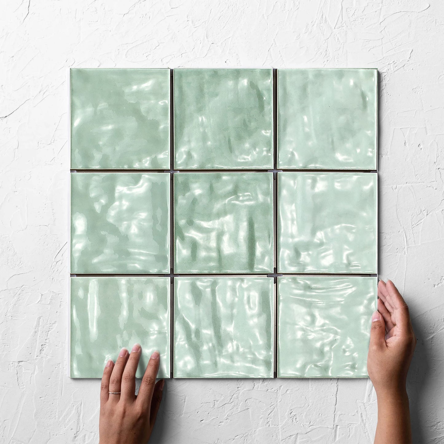 Mallorca Subway Mint 120X120 Gloss