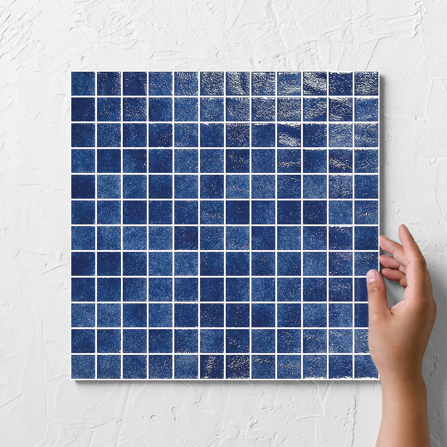 Genuine Dark Blue 25x25mm