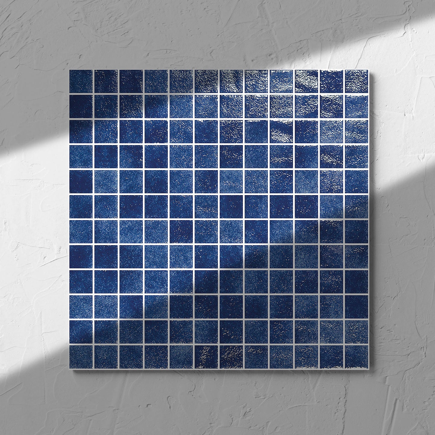 Genuine Dark Blue 25x25mm