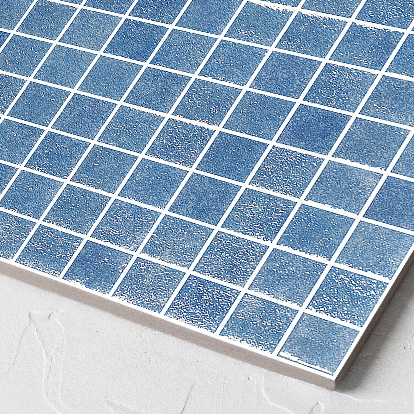 Genuine Mid Blue 25x25mm