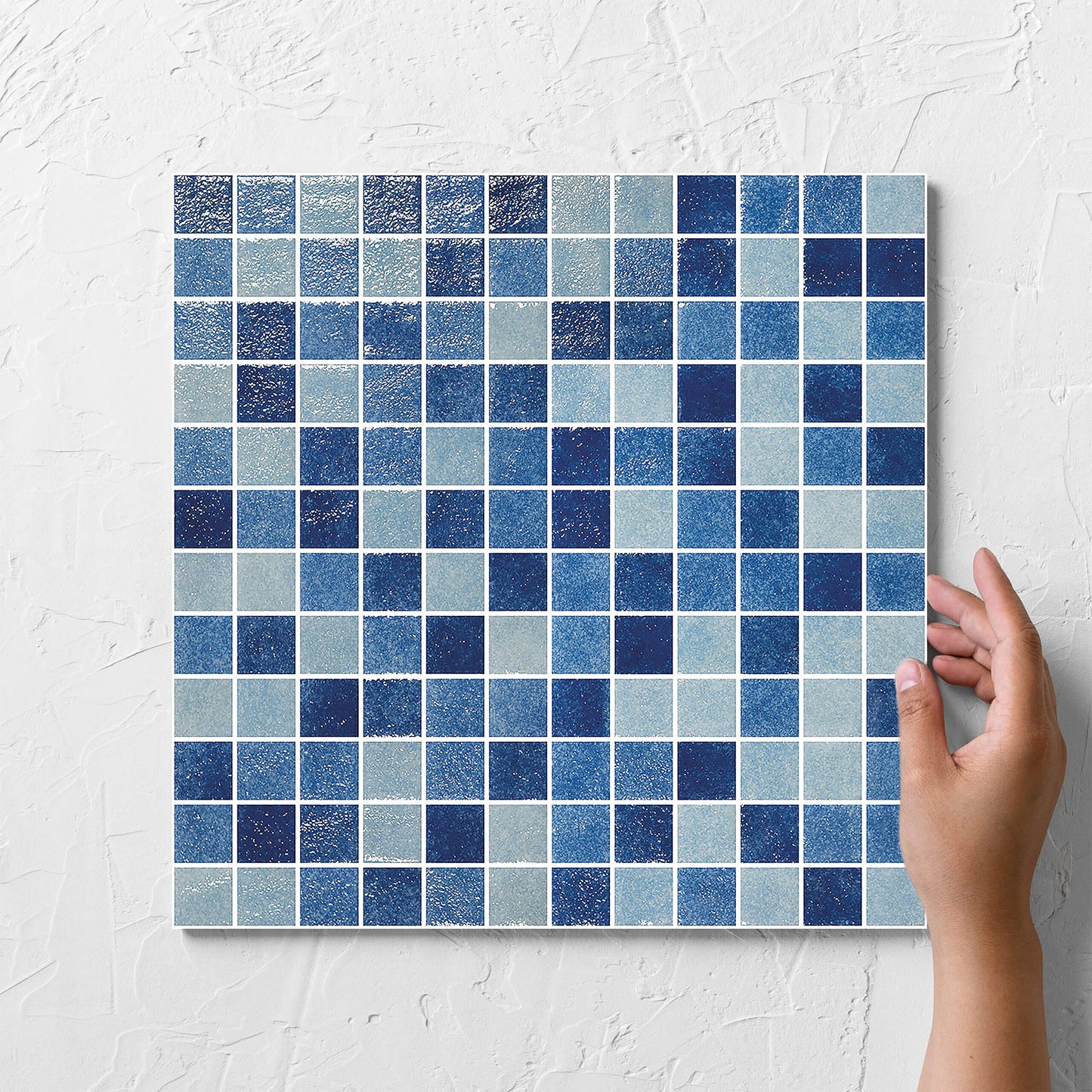 Spirit Orbic Mid Blue Mix 25x25mm