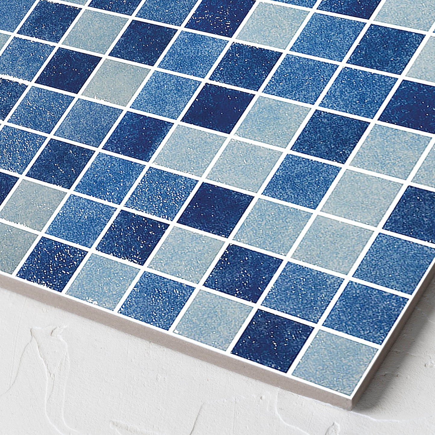 Spirit Orbic Mid Blue Mix 25x25mm