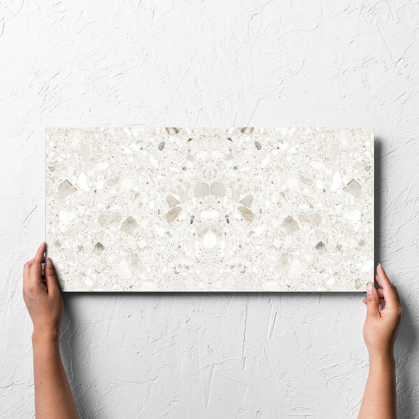 Terrazzo Stone Marshmellow 300X600 Matt Smooth Grip