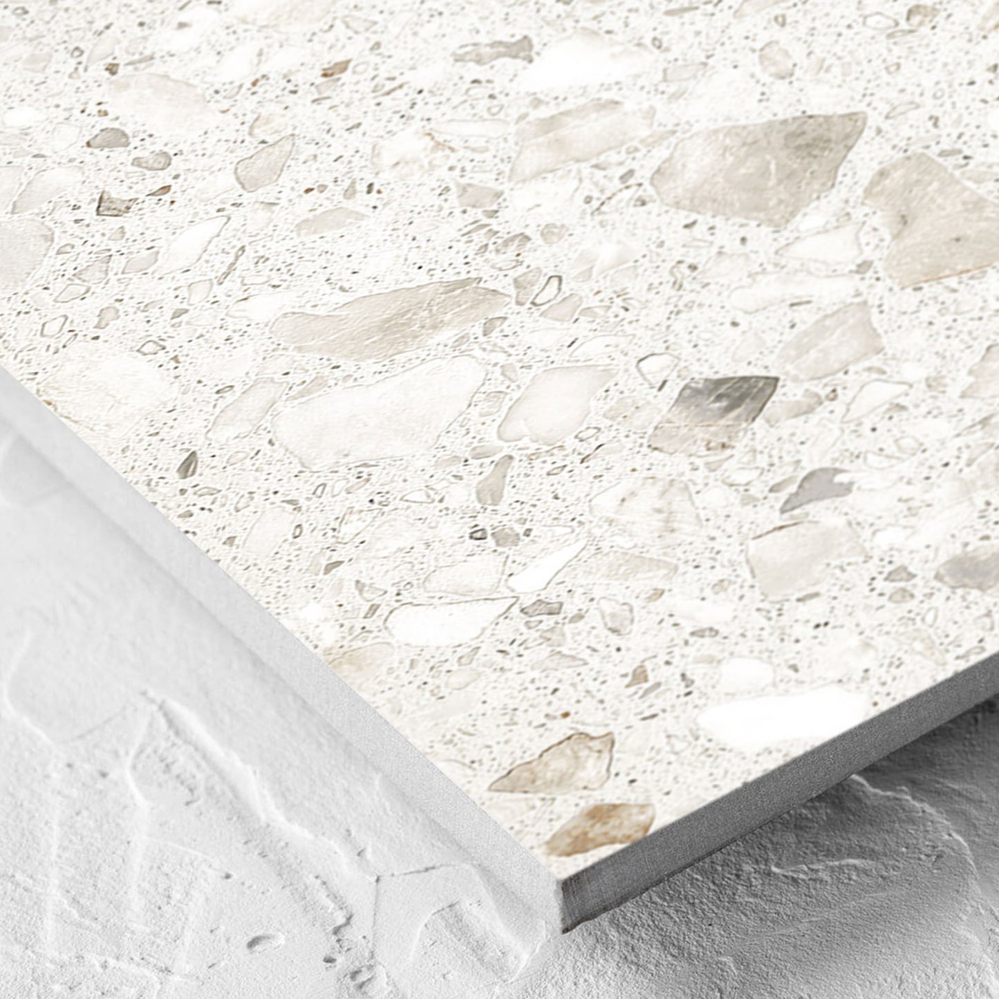 Terrazzo Stone Marshmellow 300X600 Matt Smooth Grip