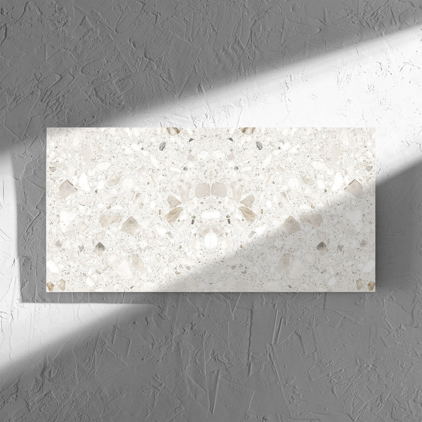 Terrazzo Stone Marshmellow 300X600 Matt Smooth Grip