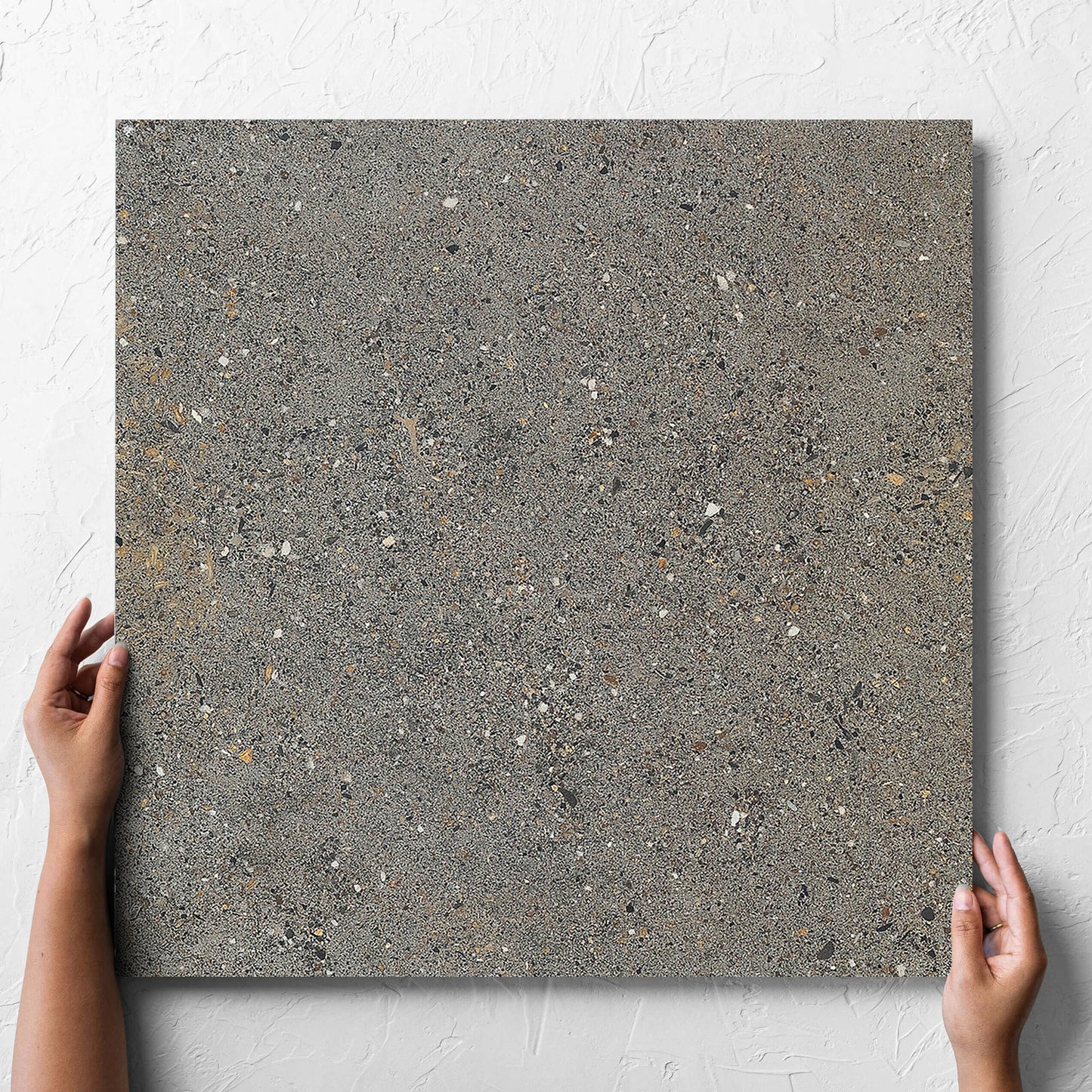 Aggregate Dark Grey 600X600 Matt Smooth Grip