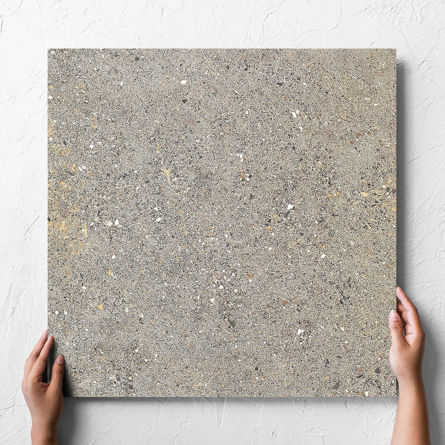 Aggregate Light Grey 600X600 Lappato