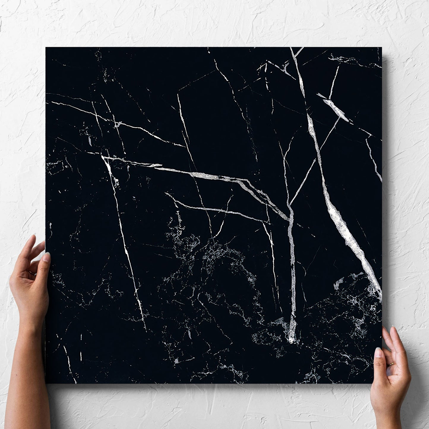 Stone Porcelain Nero Marquina 600X600 Polished
