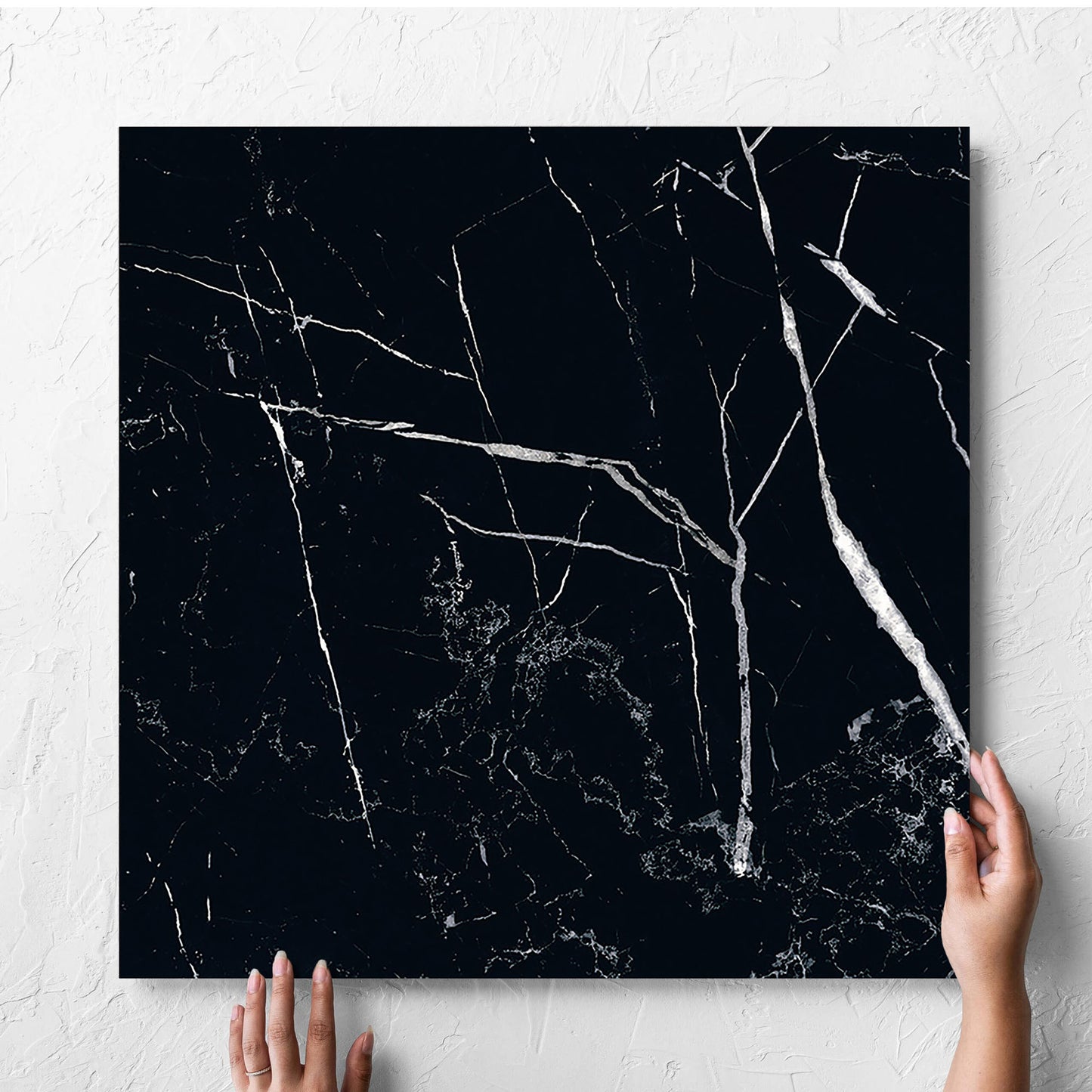 Stone Porcelain Nero Marquina 600X600 Matt