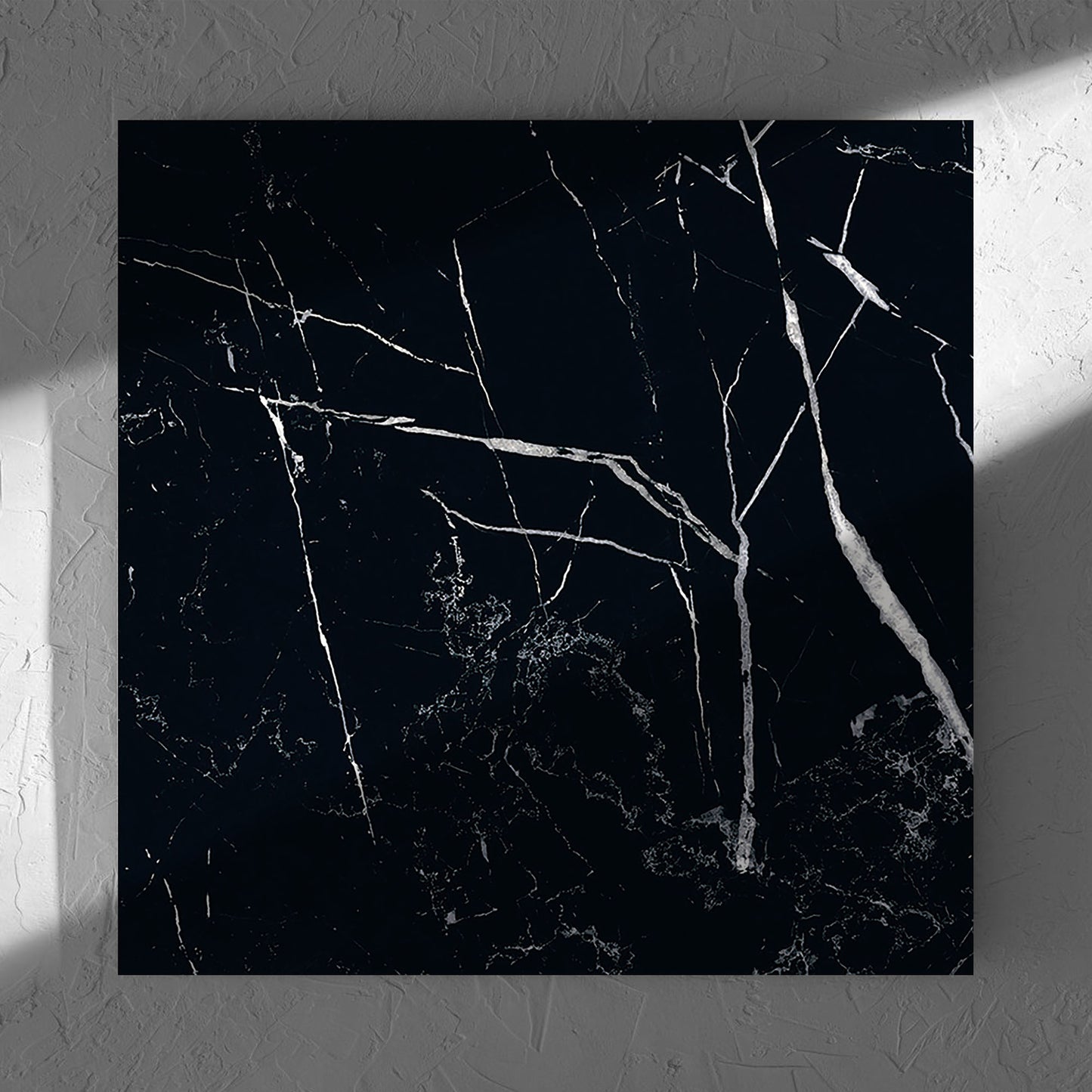 Stone Porcelain Nero Marquina 600X600 Polished