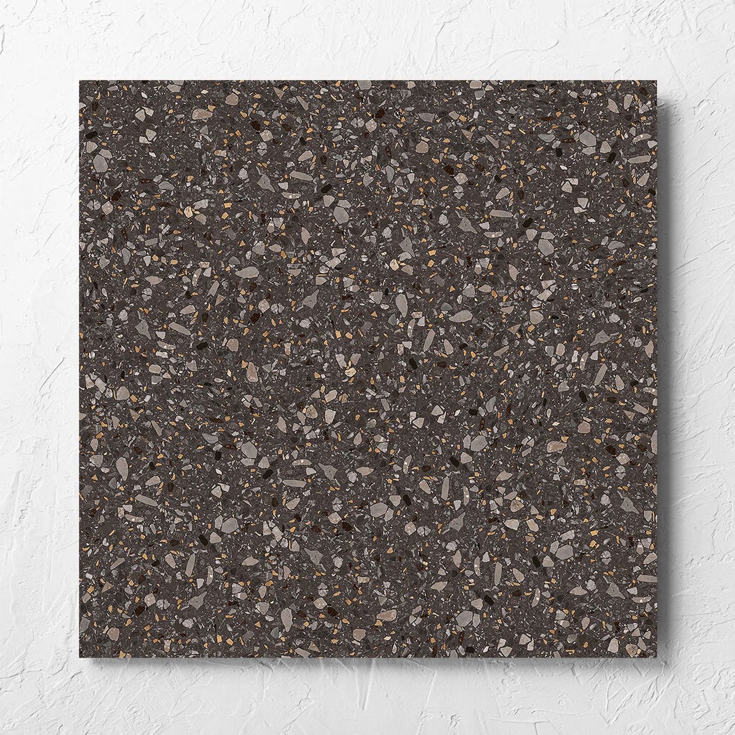 Terrazzo Stone Nero 600X600 Matt