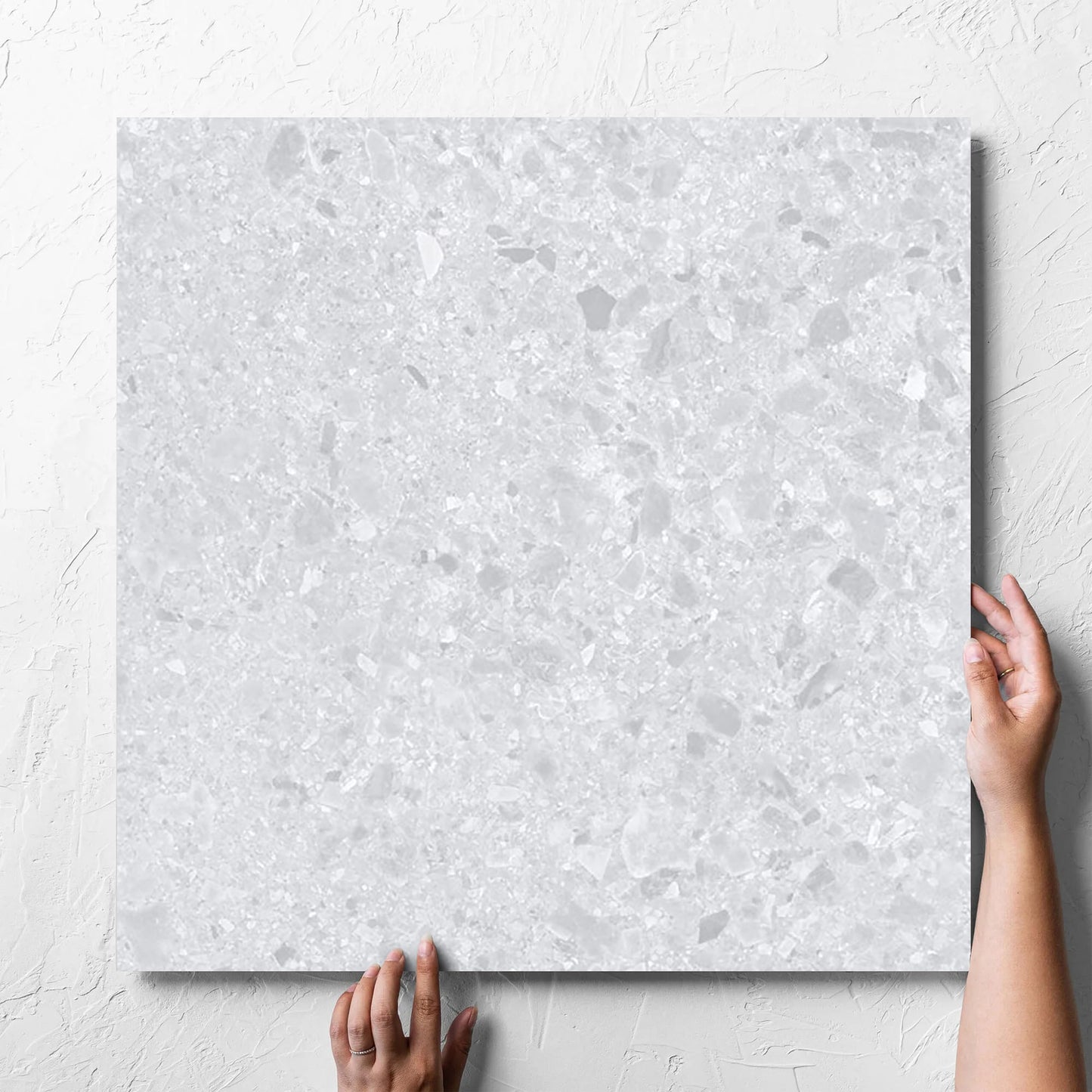 Terrazzo White 600X600 Matt
