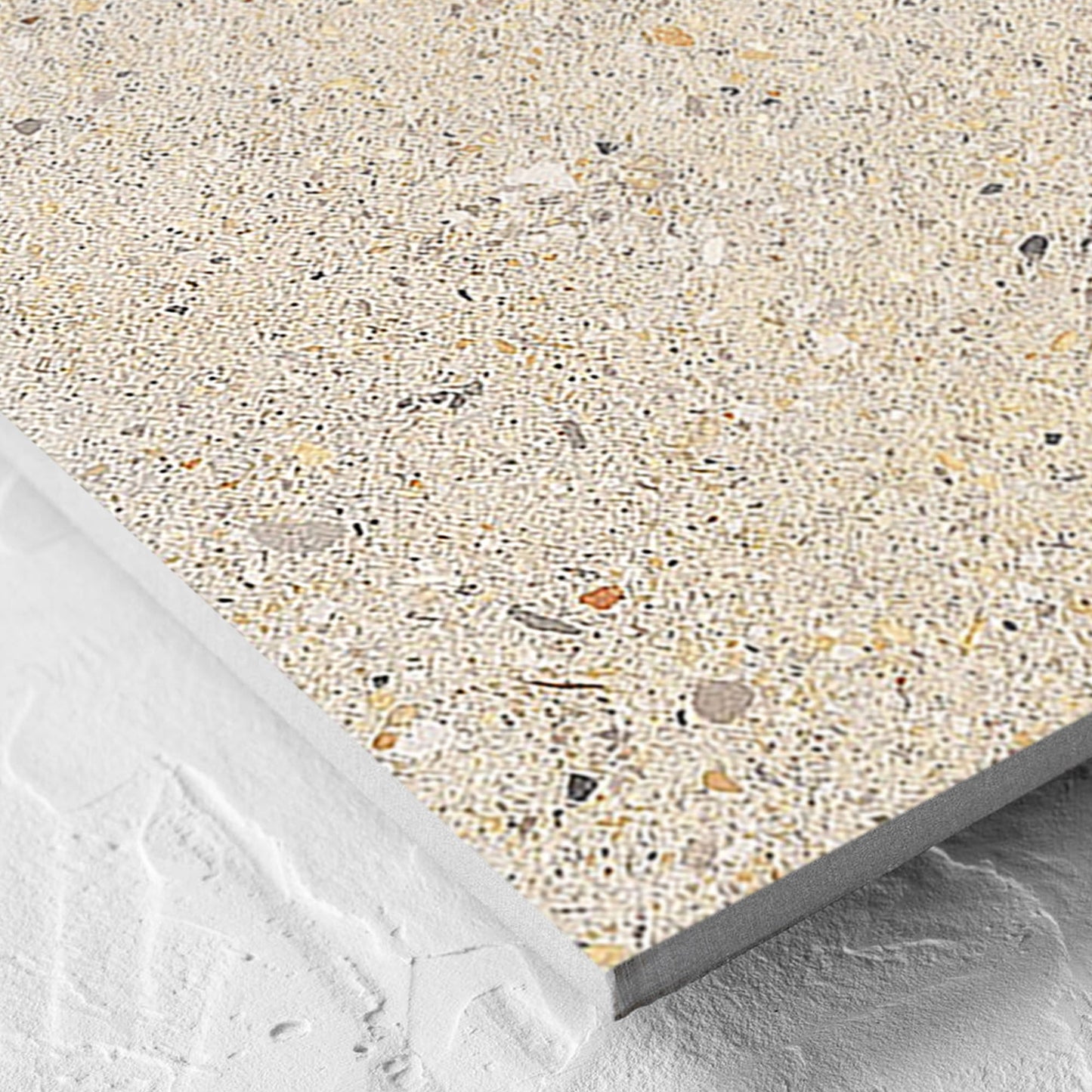 Aggregate White 600X600 Matt Smooth Grip