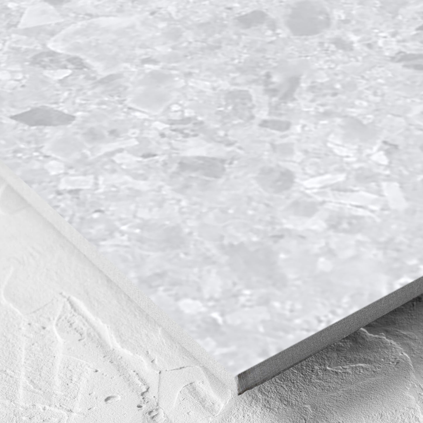 Terrazzo White 600X600 Matt