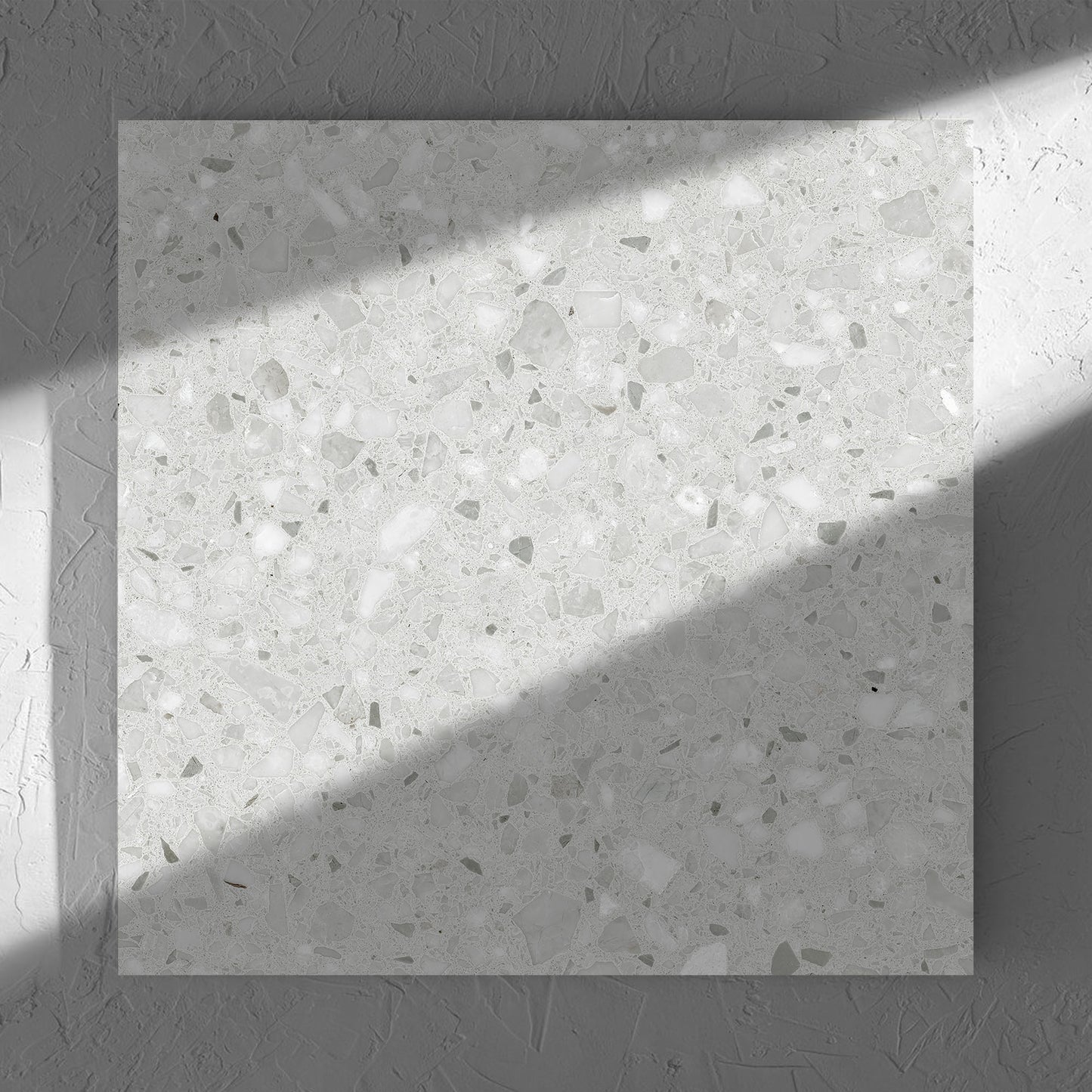 Terrazzo Rock White 600X600 Matt P3