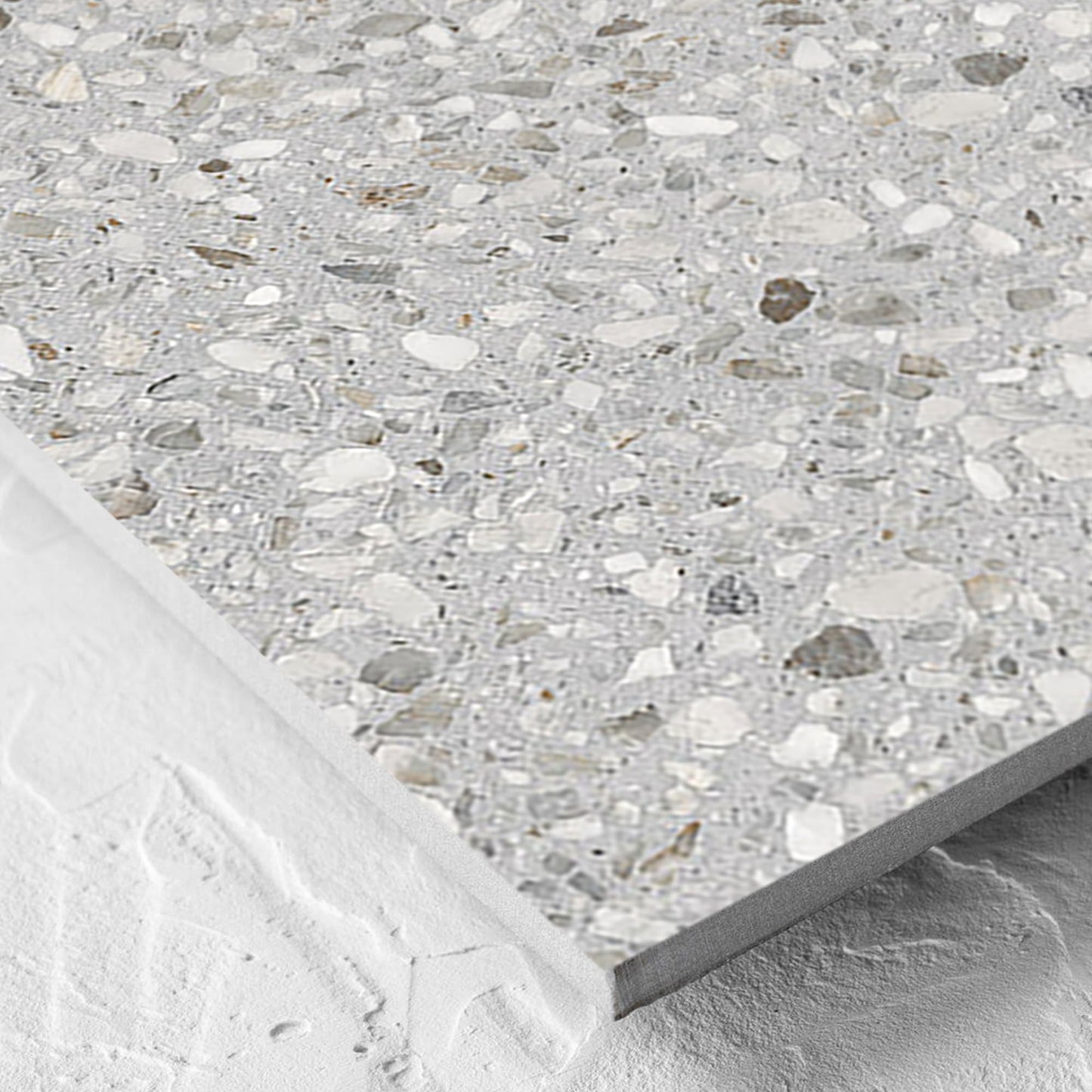 Terrazzo Stone Grigio 600X600 Matt Smooth Grip