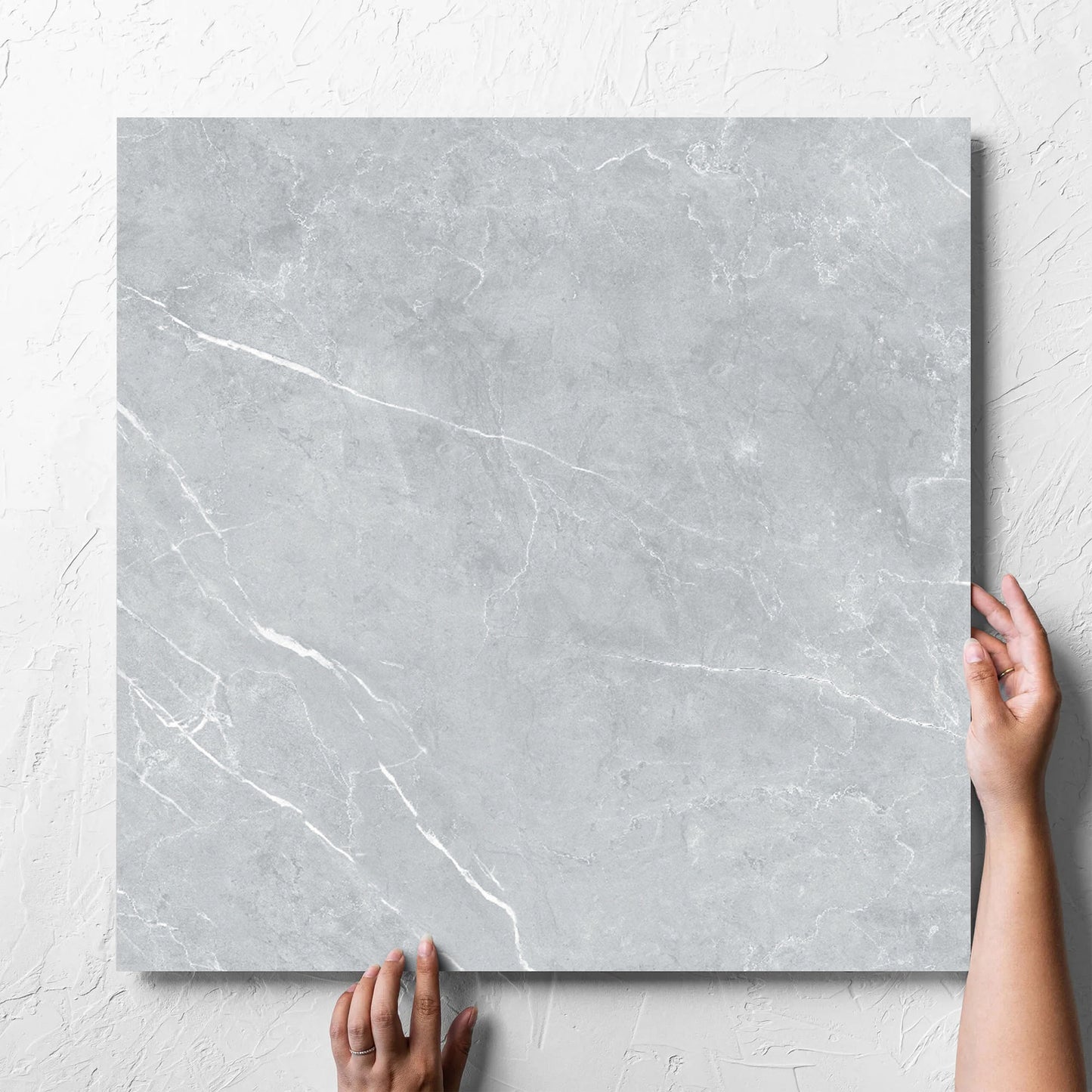 Bracca Light Grey Matt Rectified 600x600mm