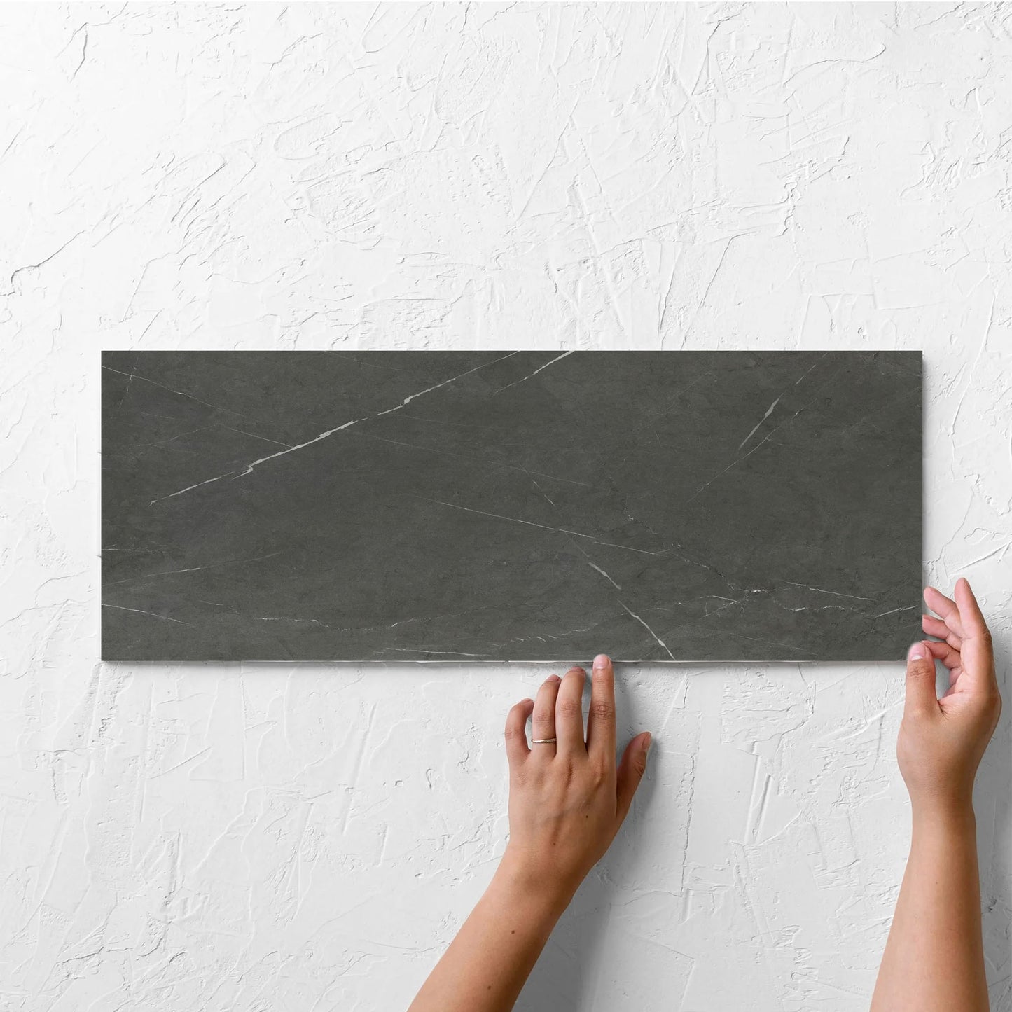Bracca Dark Grey Matt Rectified 73x298mm
