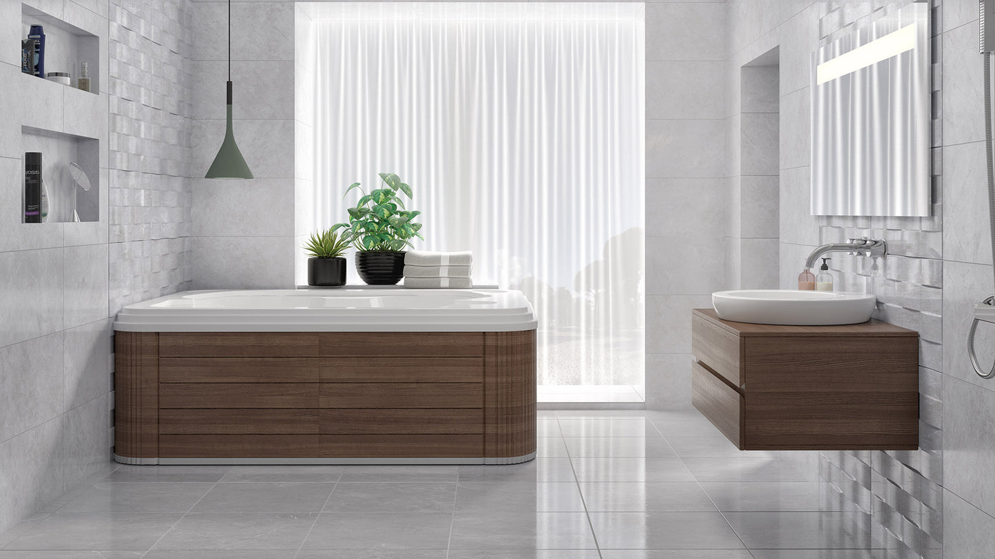 Amalfi Gris 600X1200 Matt Smooth Grip