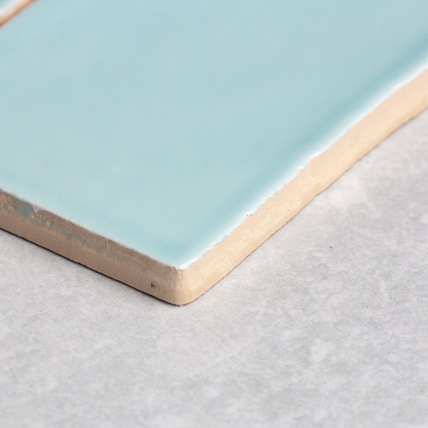 Spanish Handmade Gloss Aqua 75x150mm