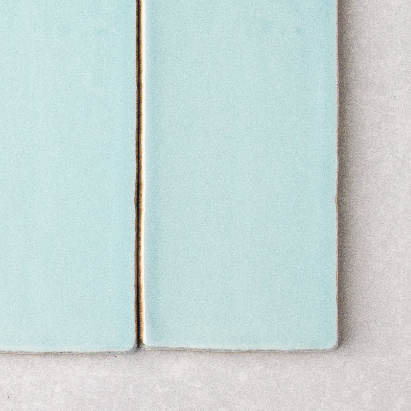 Spanish Handmade Gloss Aqua 75x150mm
