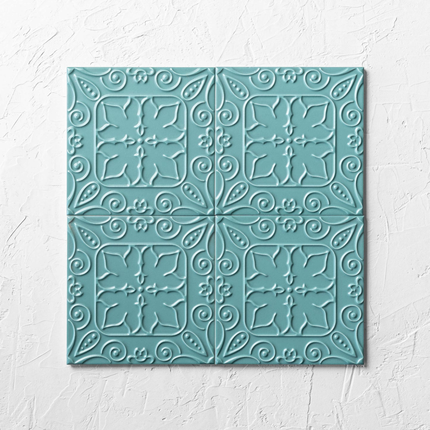 Bespoke Teal Solar 200x200mm