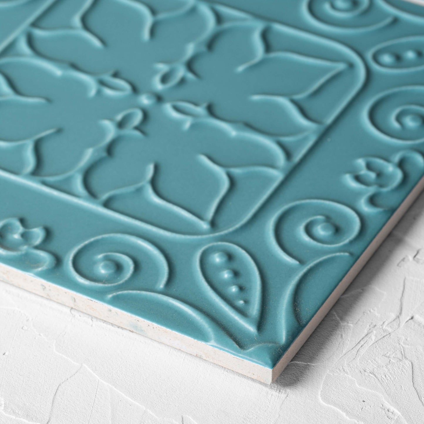 Bespoke Teal Solar 200x200mm