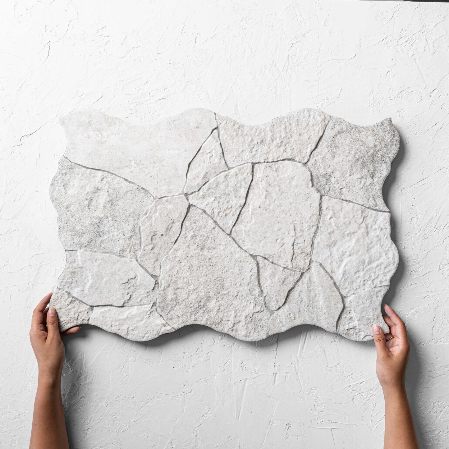 Borgogna White Flagstone 440x660mm