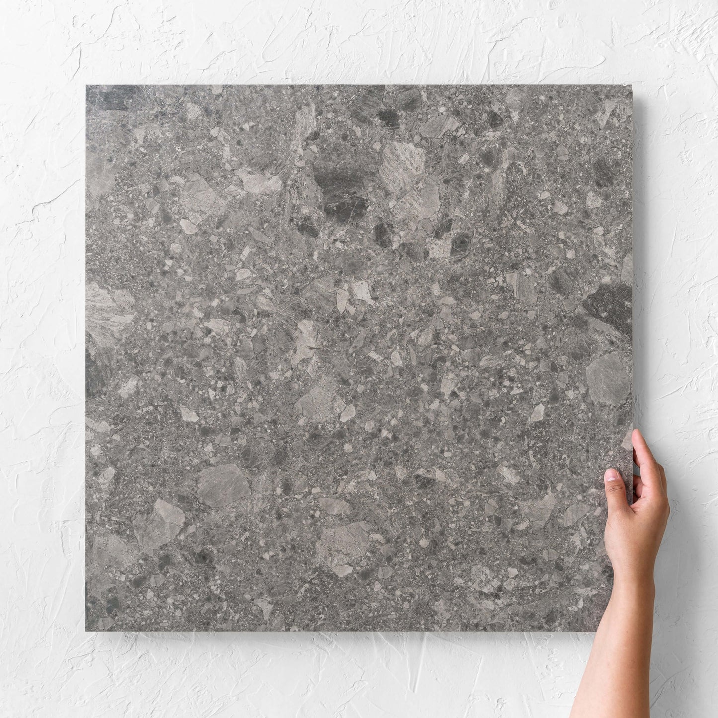 Breccia Mid Grey 600x600mm