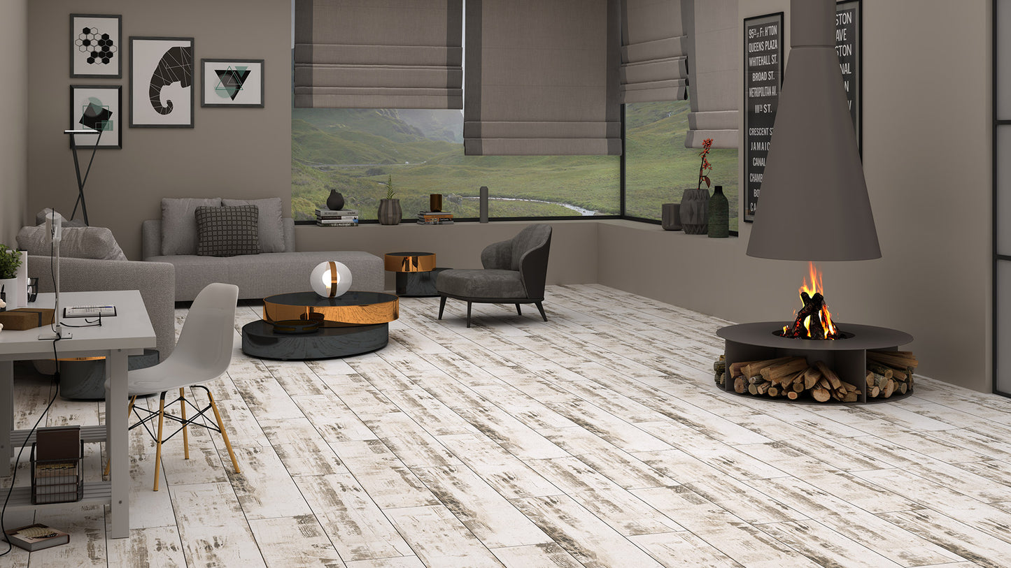 Carbon White 200X1200 Matt