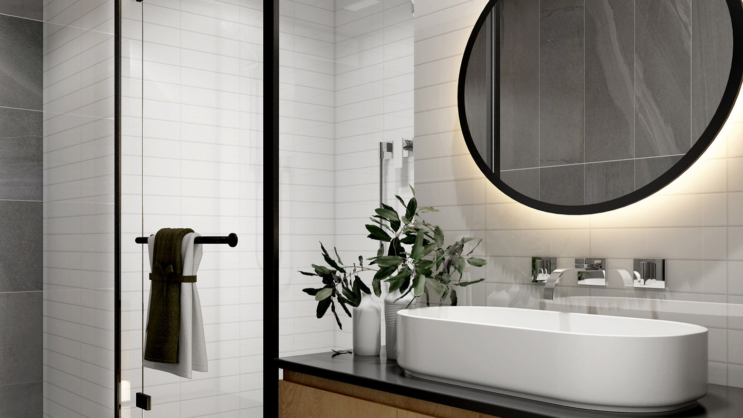 Easy White Gloss 300X600 Unrectified