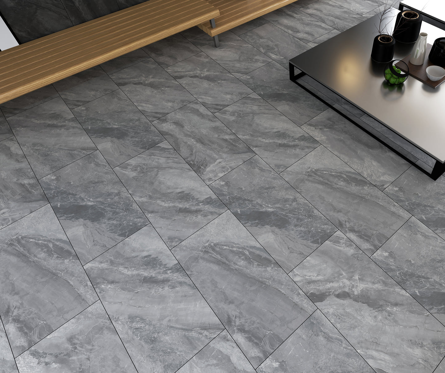 Legacy Steel Grey Rectified 300x600mm
