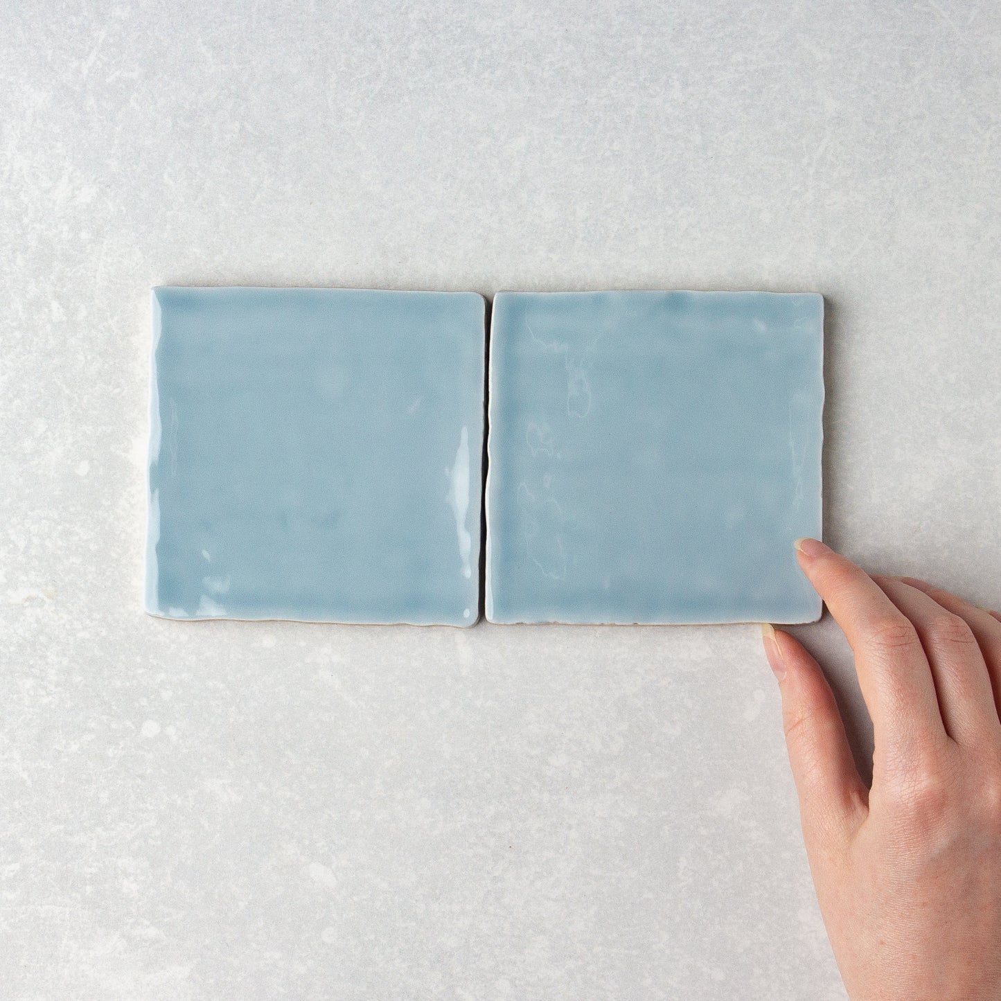 Handmade Gloss Ocean 100x100mm