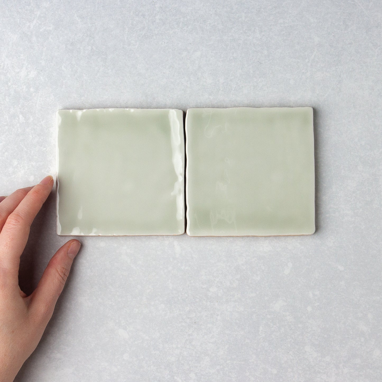Handmade Gloss Cement 100x100mm