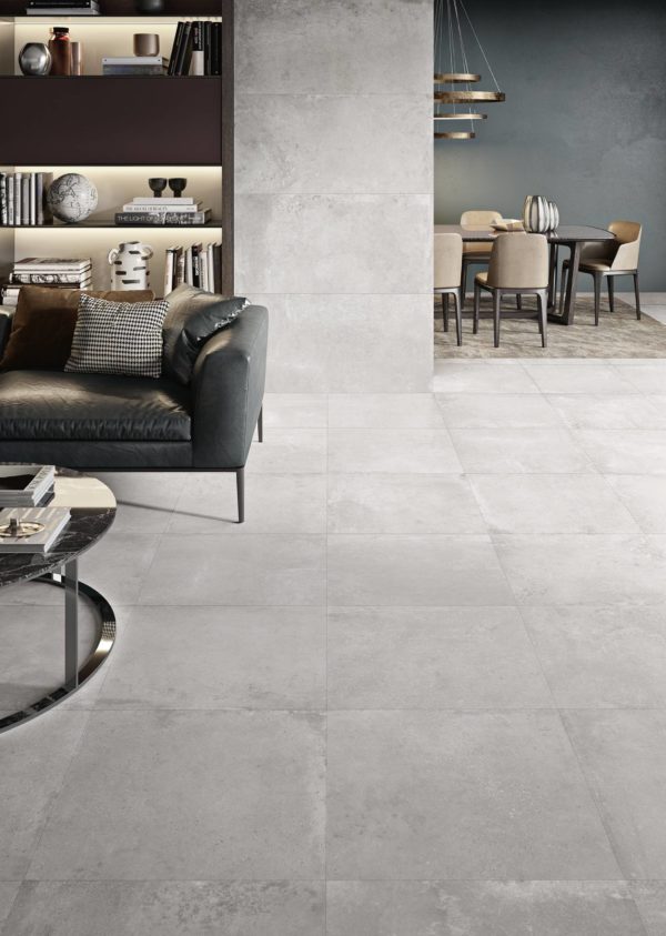 Evoke Light Grey Natural Rectified 60x120mm