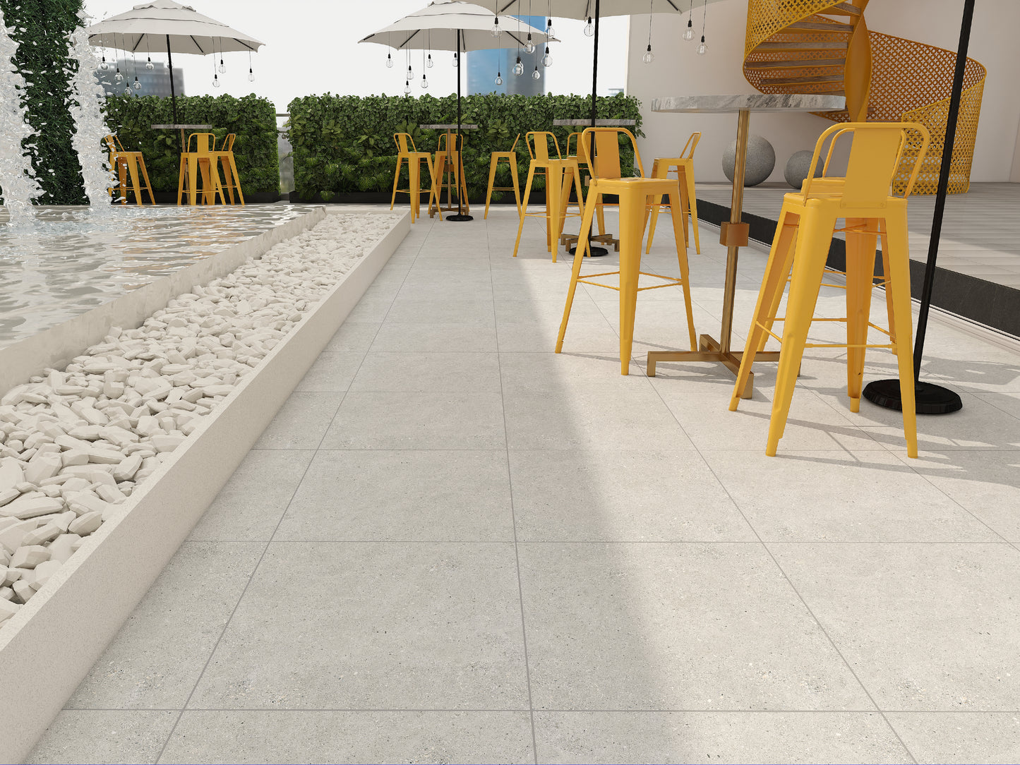 Myers Dreamy White Crystal Matt Rectified 600x600mm