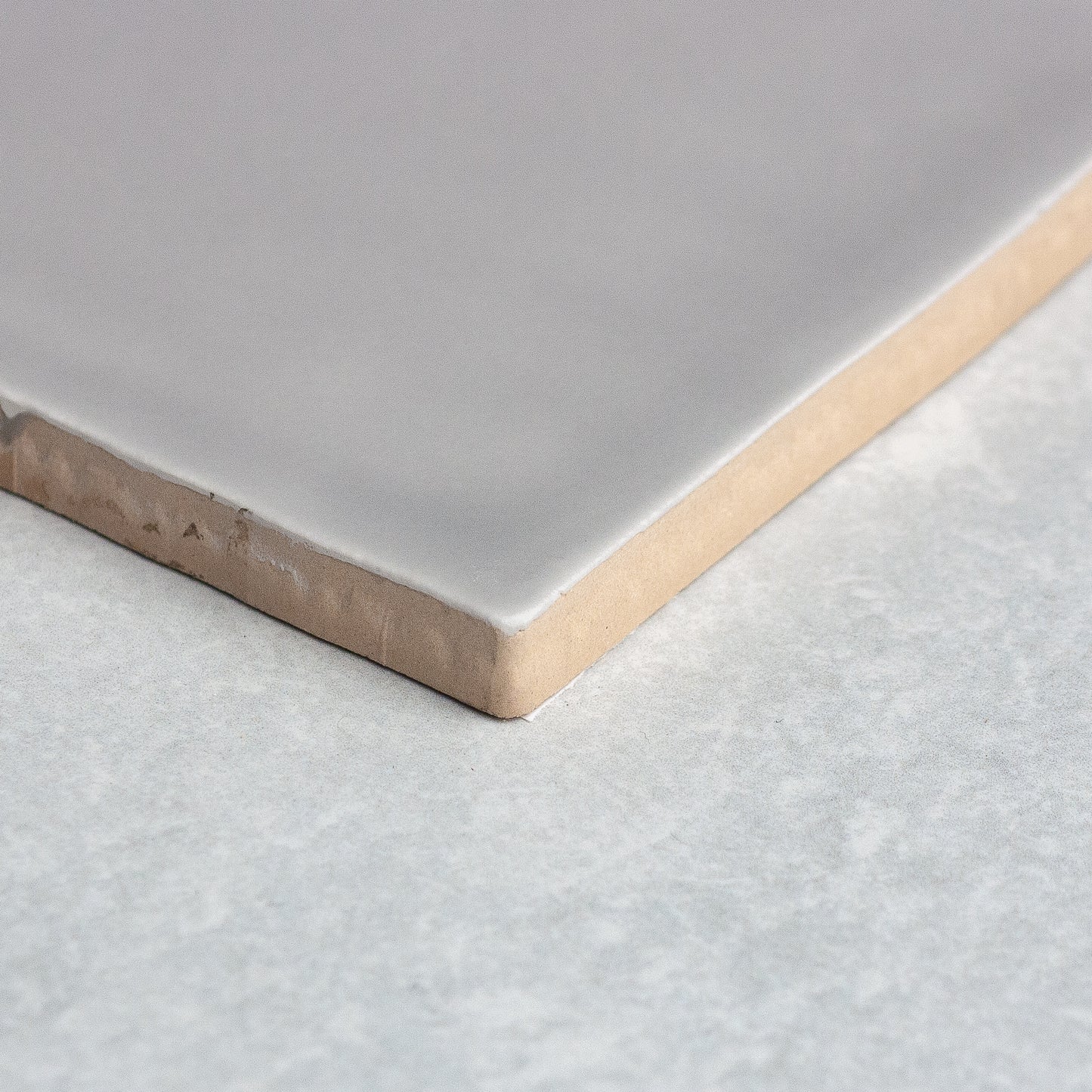 Handmade Matt Grey 100x100mm