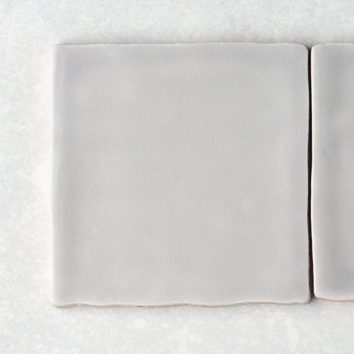 Handmade Matt Grey 100x100mm