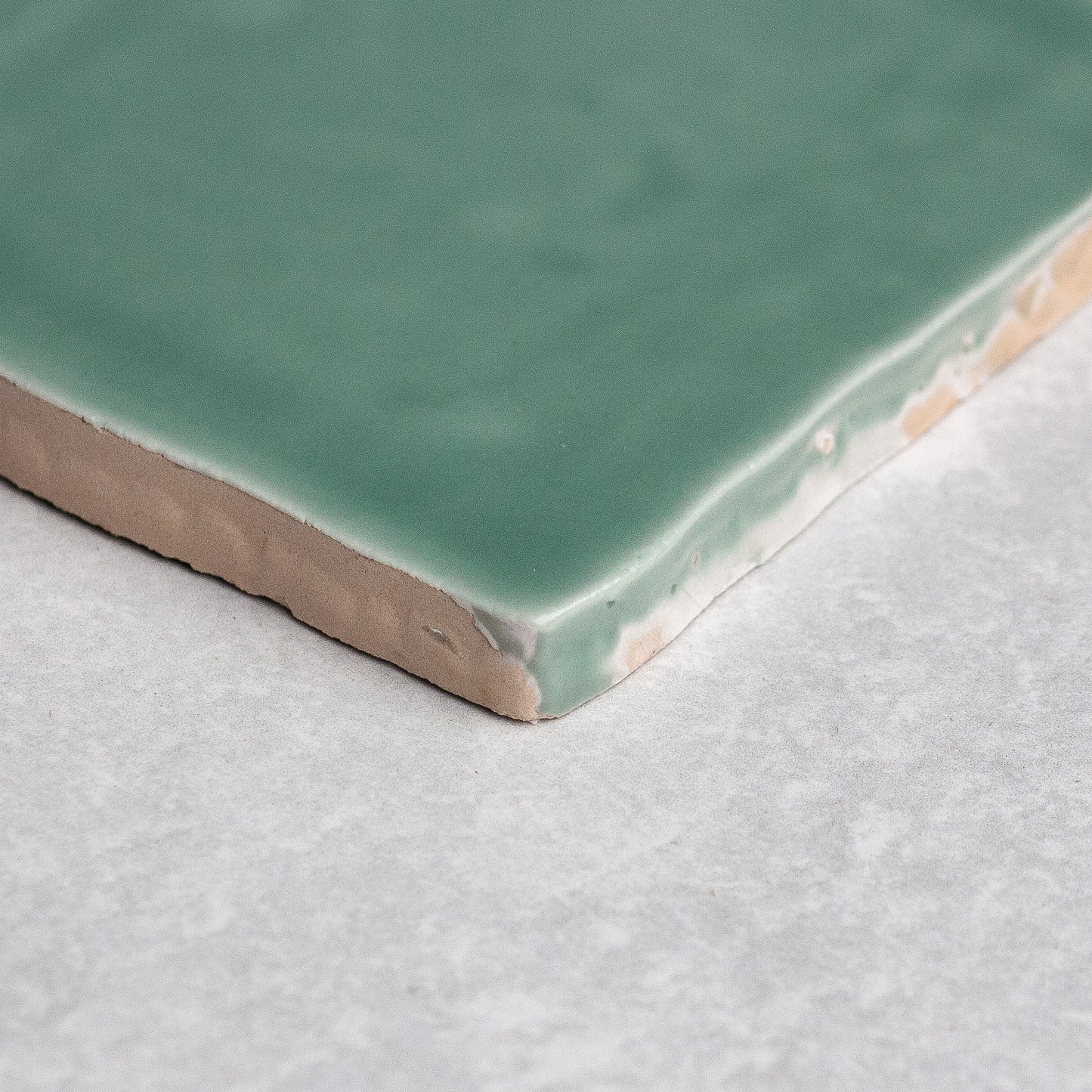 Handmade Matt Jade 100x100mm