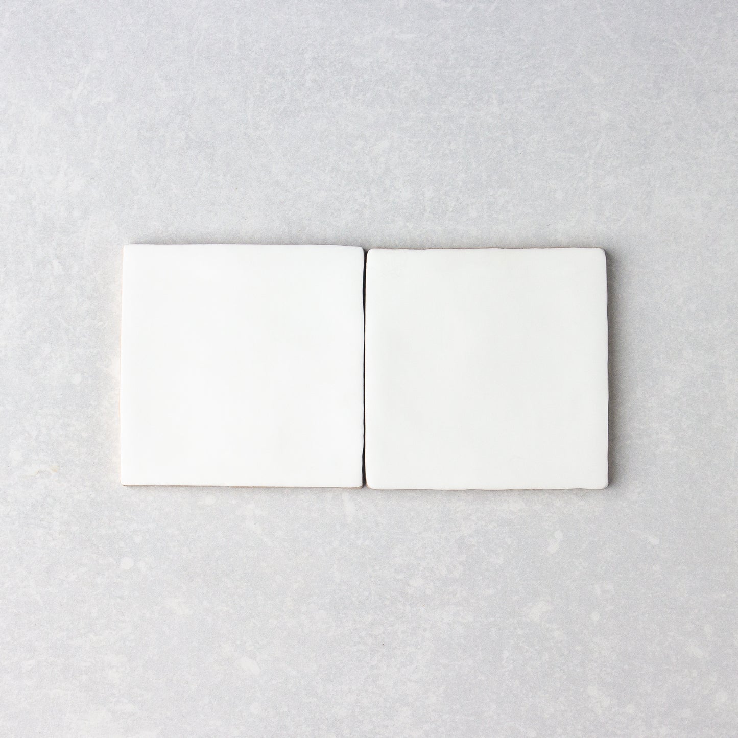 Handmade Matt White 100x100mm