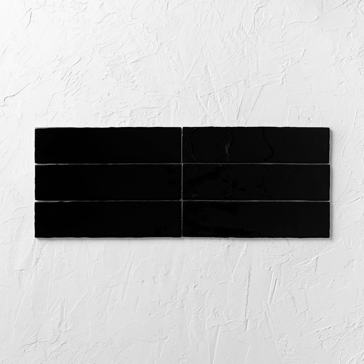 Metro Black Gloss 75x300mm