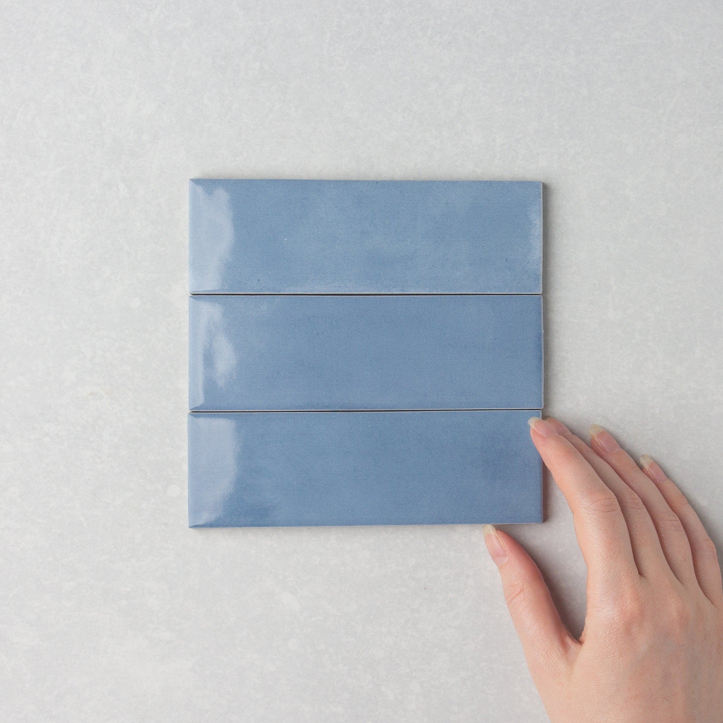 Mini Denim Glossy 50x150mm