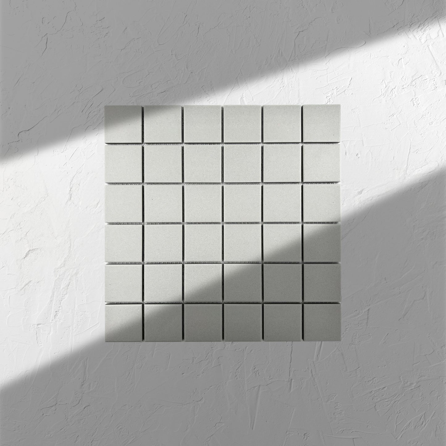 Light Grey Unglazed 48x48mm Square