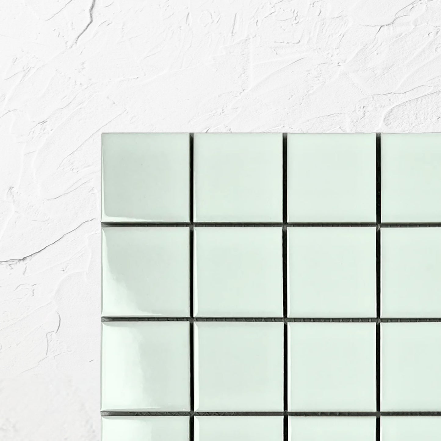 Mint Gloss Porcelain Glazed 48x48mm Square