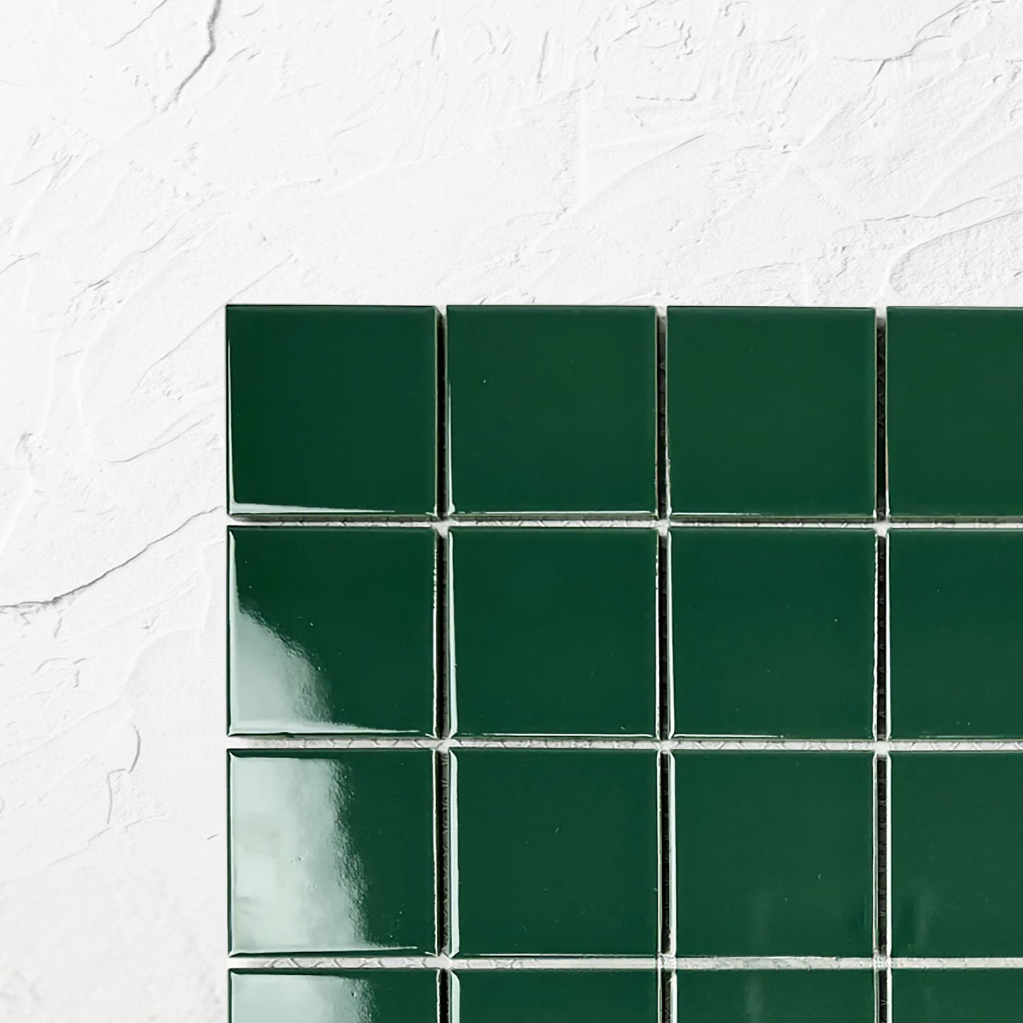 Jade Gloss Porcelain Glazed 48x48mm Square