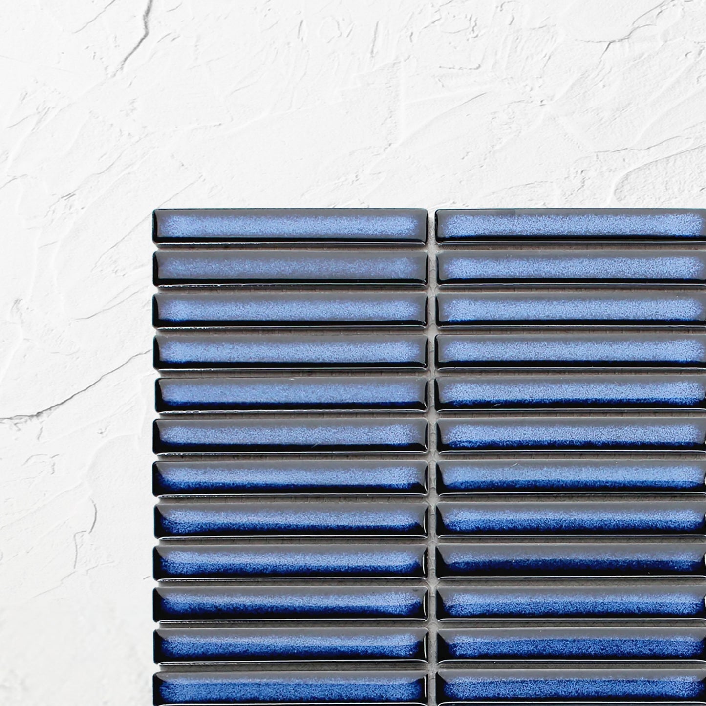 Shadow Blue Gloss Porcelain Glazed KitKat 12x92mm