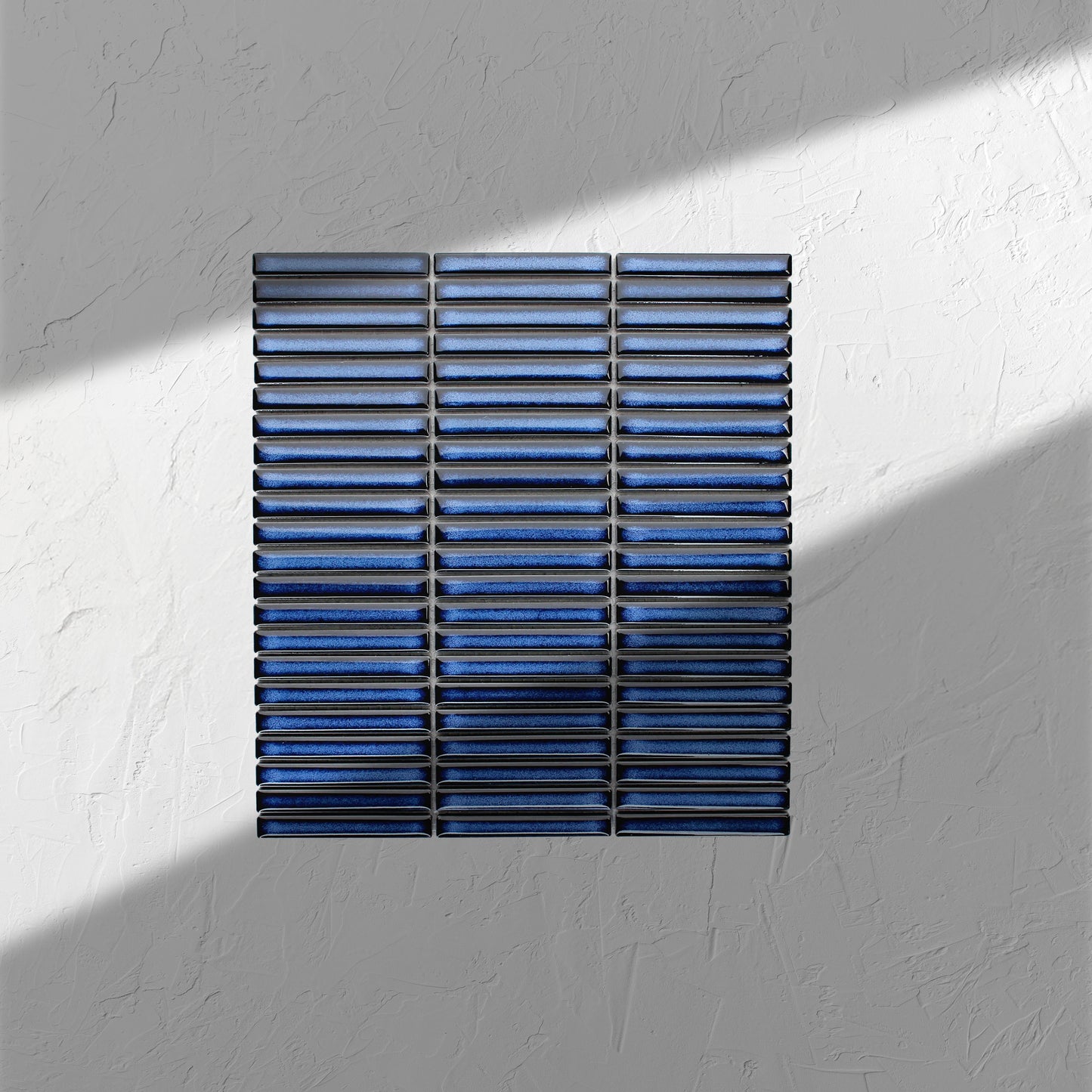 Shadow Blue Gloss Porcelain Glazed KitKat 12x92mm
