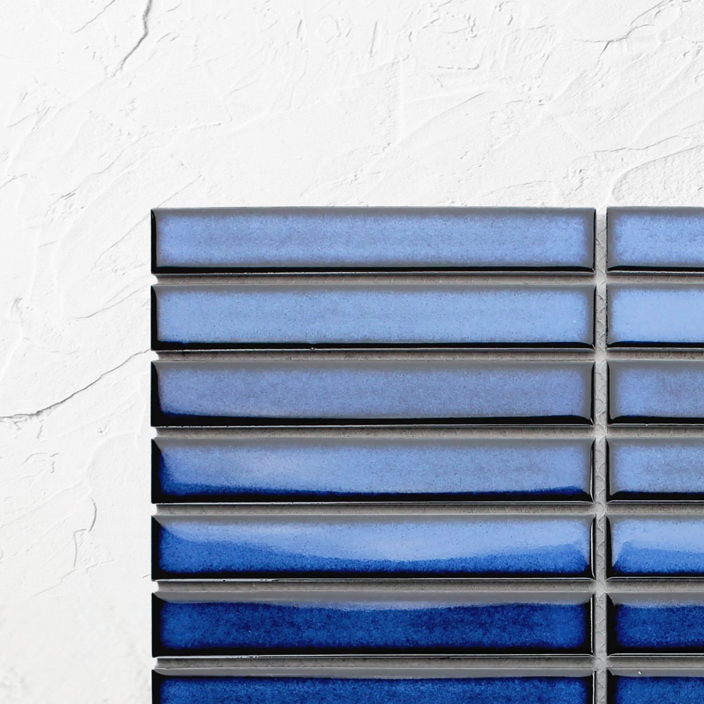 Shadow Blue Green Gloss KitKat Straight Bone Pattern 22x145mm