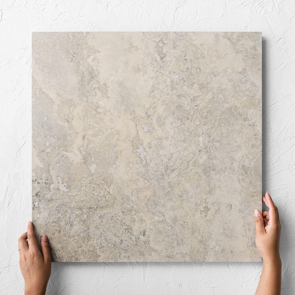 New Travertino Beige Matt Rectified 600X600mm