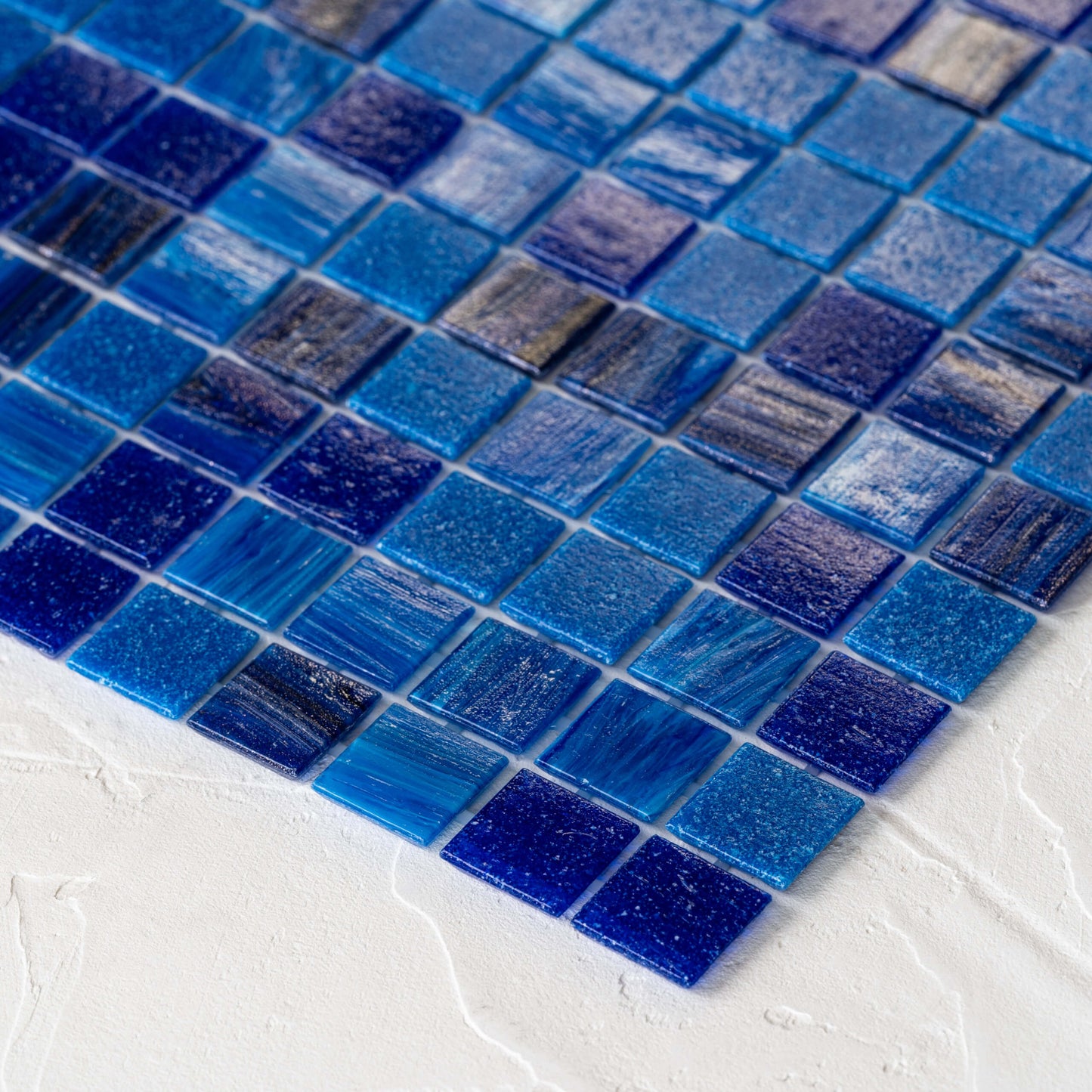 Paradise Phuket Glass Mosaic Pool Safe 300x300mm